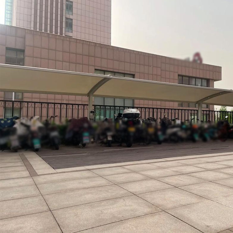 海兴县膜结构电动车棚